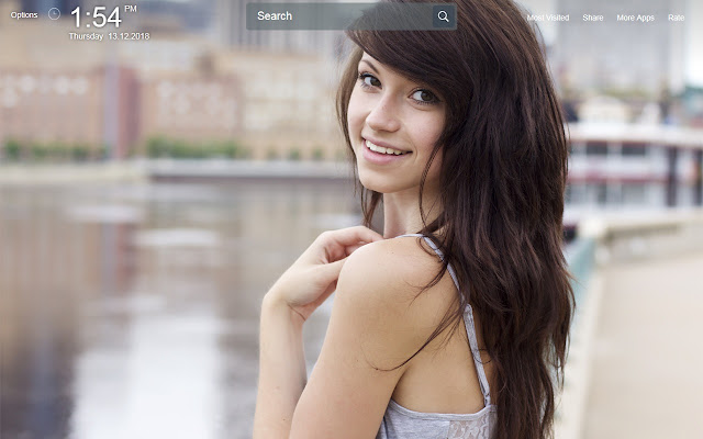 Smile Wallpapers Theme New Tab