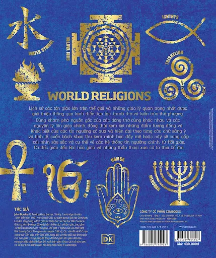 Fahasa - Combo Sách World History - Lịch Sử Thế Giới + World Religions - Tôn Giáo Thế Giới (Bộ 2 Cuốn)