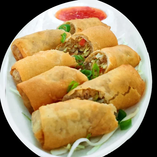 Veg Shanghai Spring Roll [4 Pieces]