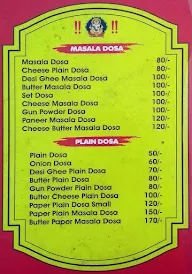 Sarvan Cafe menu 1