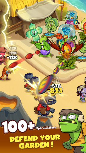 Screenshot Zombie Defense - Plants War