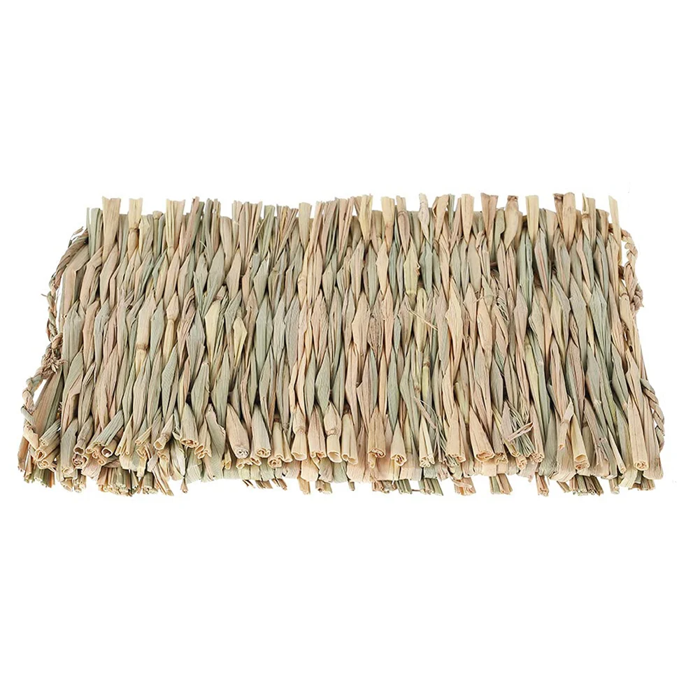 Title 1, Grass Mat for Bunny Pet Rabbit Waving for Hay M...