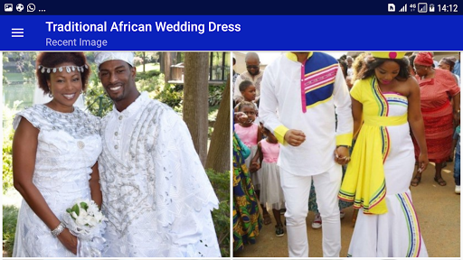 Traditional African Wedding Dress