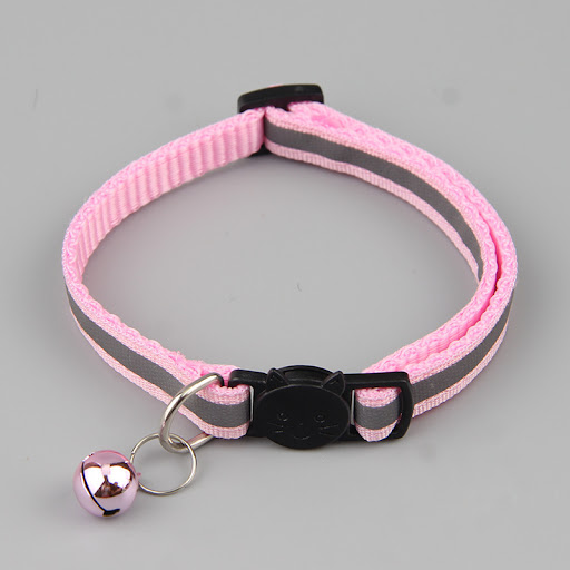 Title 4, Reflective Cat Head Safety Buckle Collar Enhanc...