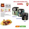 Nồi Chiên Không Dầu Camel 12L/ 10L Khoang Kính Công Suất 1500W Bh 12 Tháng