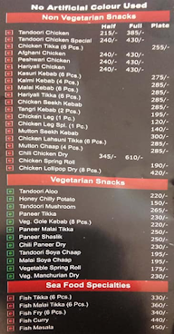 Kebabs & Curries Company menu 2