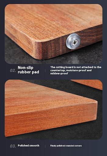 Title 1, Household double-sided wooden chopping board mi...