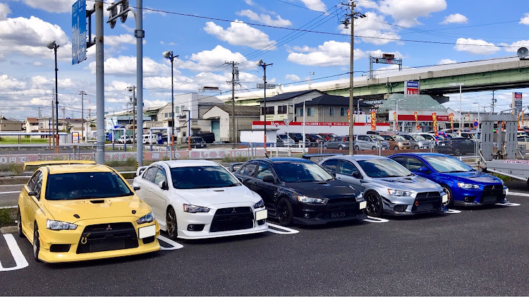 ランサーエボリューションのランサーエボリューションＸ・ランエボ・エボX・CZ4A・名古屋ランサー暇人会に関するカスタム事例の投稿画像1枚目