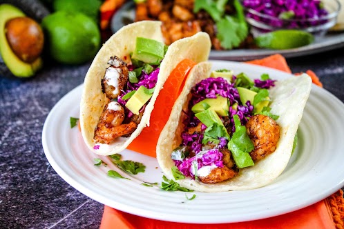 Spicy Grilled Shrimp Taco