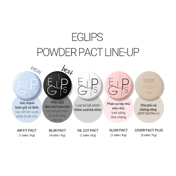 Phấn Phủ Eglips Powder Pact