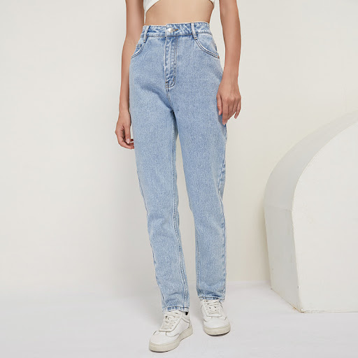 Title 4, Womens denim straight-leg pants, perfect for e...