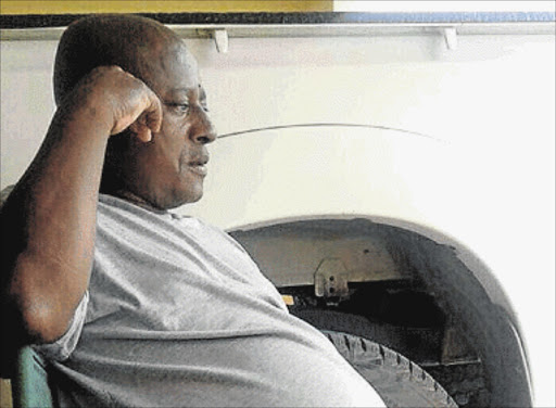 DESPONDENT HERO: Former organised crime unit captain Aaron HaniseThe cop – who caught the ’monster of Tholeni’, Bulelani Mabhayi – is unemployed after being dismissed