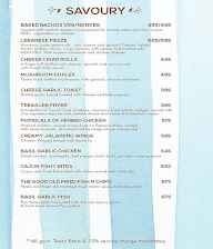 The Sky Lantern menu 7