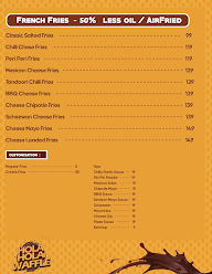 Pancake Station menu 1