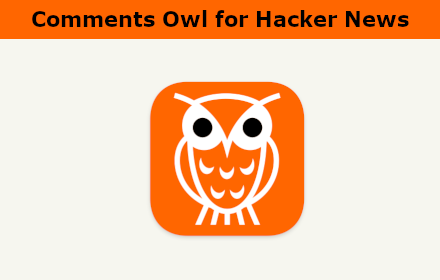 Comments Owl for Hacker News small promo image