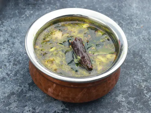 Orugallu Pachi Pulusu (Tamarind Rasam)