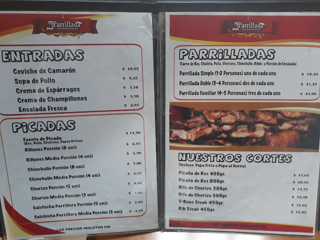 Opiniones de La Parrillada Restaurant en Cuenca - Restaurante
