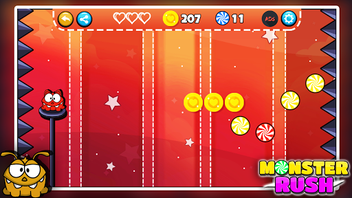 Monster Rush - The Candy Minions androidhappy screenshots 2