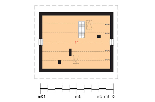 Modestus III - Rzut strychu