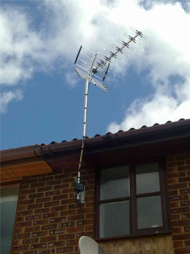 Aerial fitted.