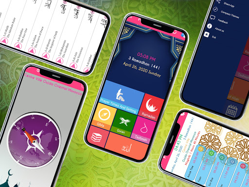 Prayer Time Ramadan, Qibla