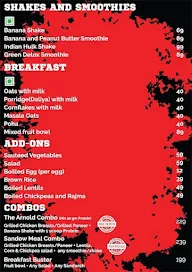 Kitchen Protein menu 1