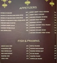 Zhangs Chinese Restaurant menu 1