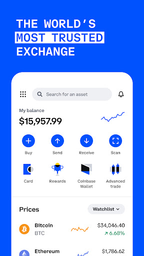 Coinbase: Buy Bitcoin & Ether screenshot #1