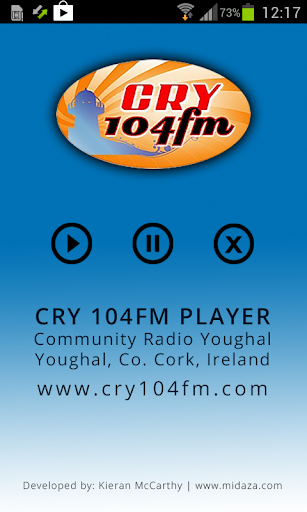 CRY 104FM Radio Player