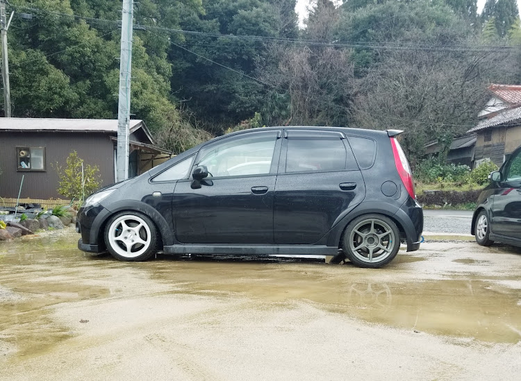 コルトラリーアートバージョンRのDIY・車高調整・スプリング交換に関するカスタム事例の投稿画像1枚目