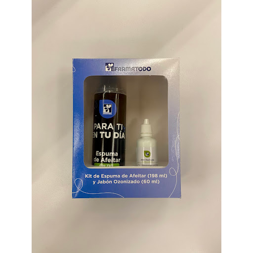 Kit Farmatodo Espuma Afeitar con Jabon Ozonizado   
