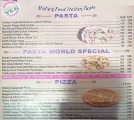 Pasta World menu 2