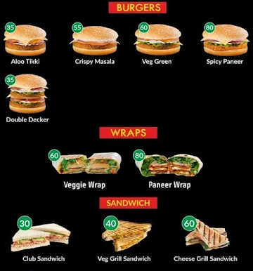 3C Burger menu 