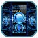 Technologie Blue 3D Theme icon