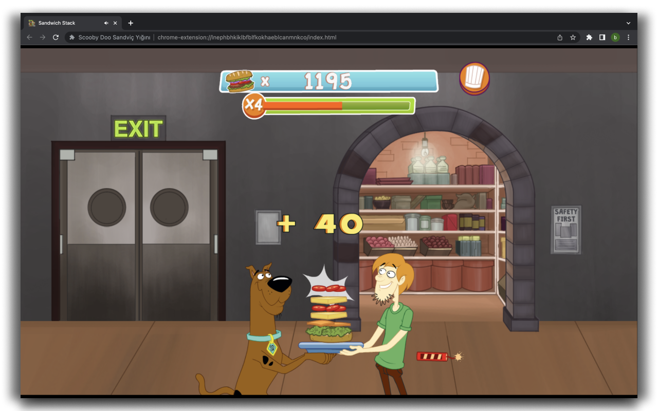 Scooby Doo Sandwich Stack - Cartoon Game Preview image 7