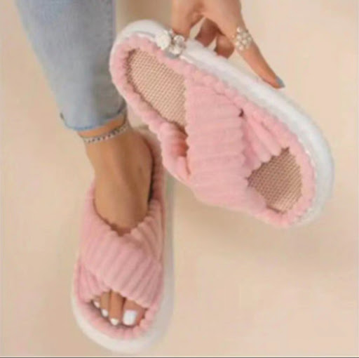 Title 2, Poop Feeling Home Fluffy Slippers, soft and com...