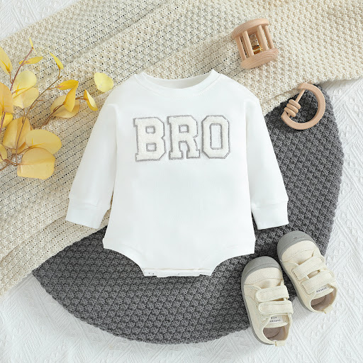 Title 15, Long Sleeve Jumpsuit Casual with Letter Pullove...