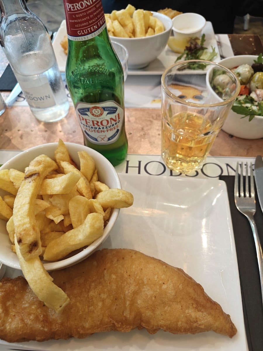 Gluten-Free at Hobson's Fish & Chips Soho