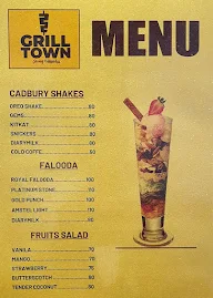 GrillTown menu 3