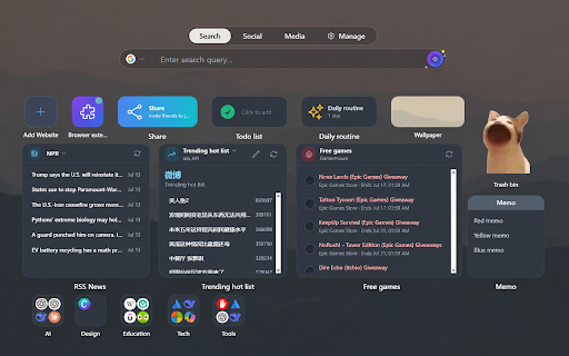 LikedTabs — Smart New Tab screenshot 2