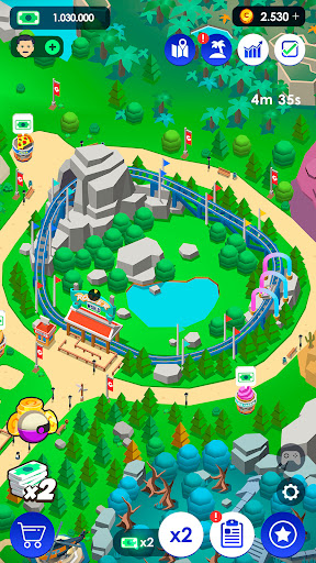 Screenshot Idle Theme Park Tycoon