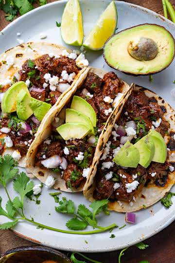 Carne Guisada Tacos