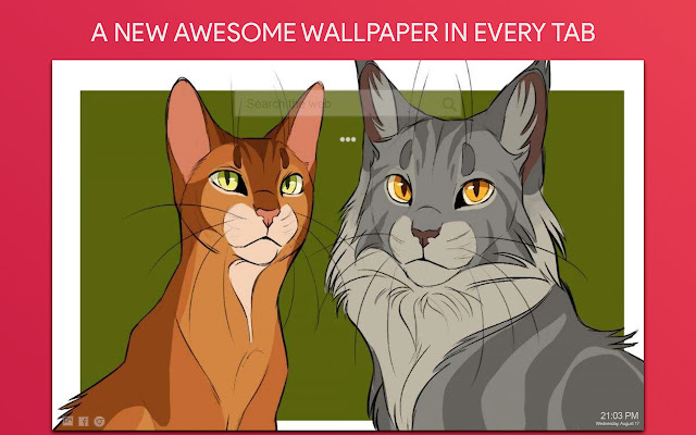 Warrior Cats Wallpaper HD Custom New Tab