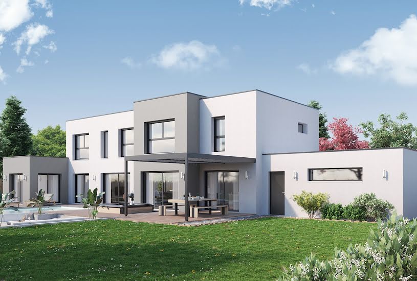  Vente Terrain + Maison - Terrain : 460m² - Maison : 202m² à Saint-Sauveur-des-Landes (35133) 