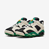 jordan retro 6 g nrg x eastside golf white/black/metallic gold/malachite