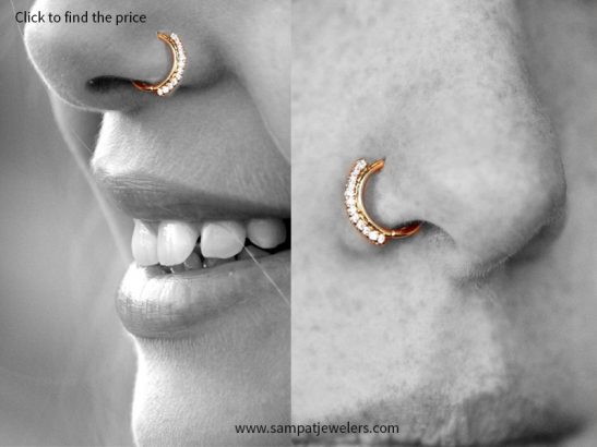 Diamond Nose ring