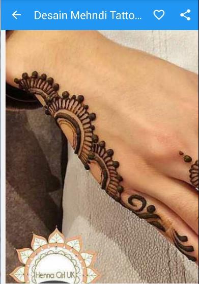 Mehndi Henna Tattoo Tangan Android Apps Google Play Screenshot Gambar