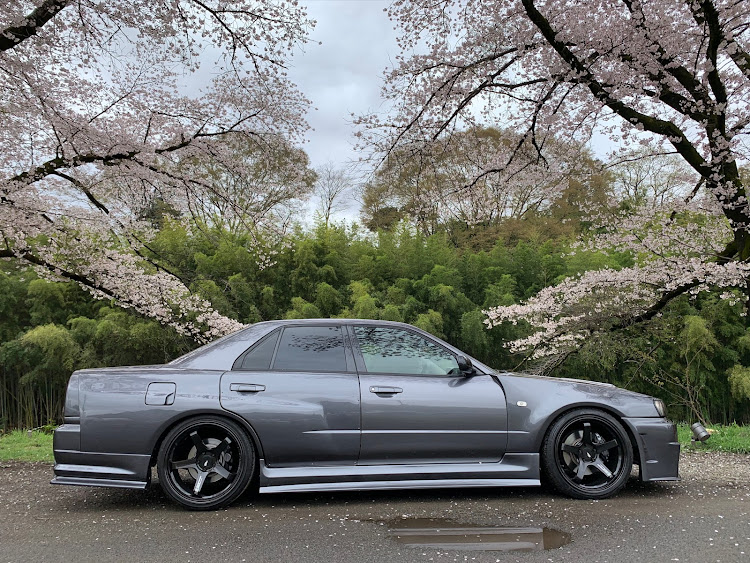 スカイラインの目指せPickUpCars・サクラと愛車・桜とコラボ・桜に関するカスタム事例の投稿画像7枚目
