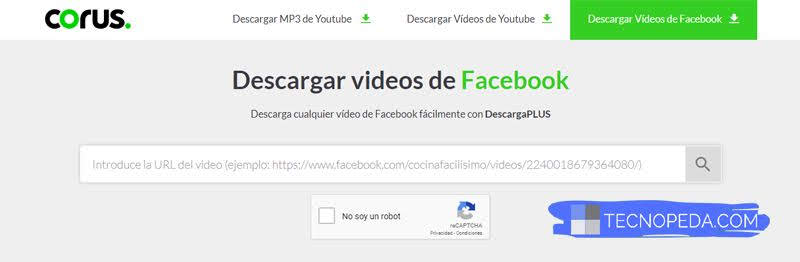 descargar vídeos de facebook