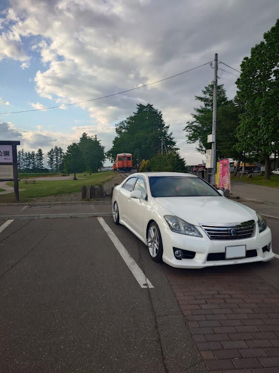 クラウンアスリートの北海道・帯広・いつもイイネ&コメントありがとうございます🙇‍♂️・６月もよろしくお願いします・幸福駅に関するカスタム事例の投稿画像5枚目